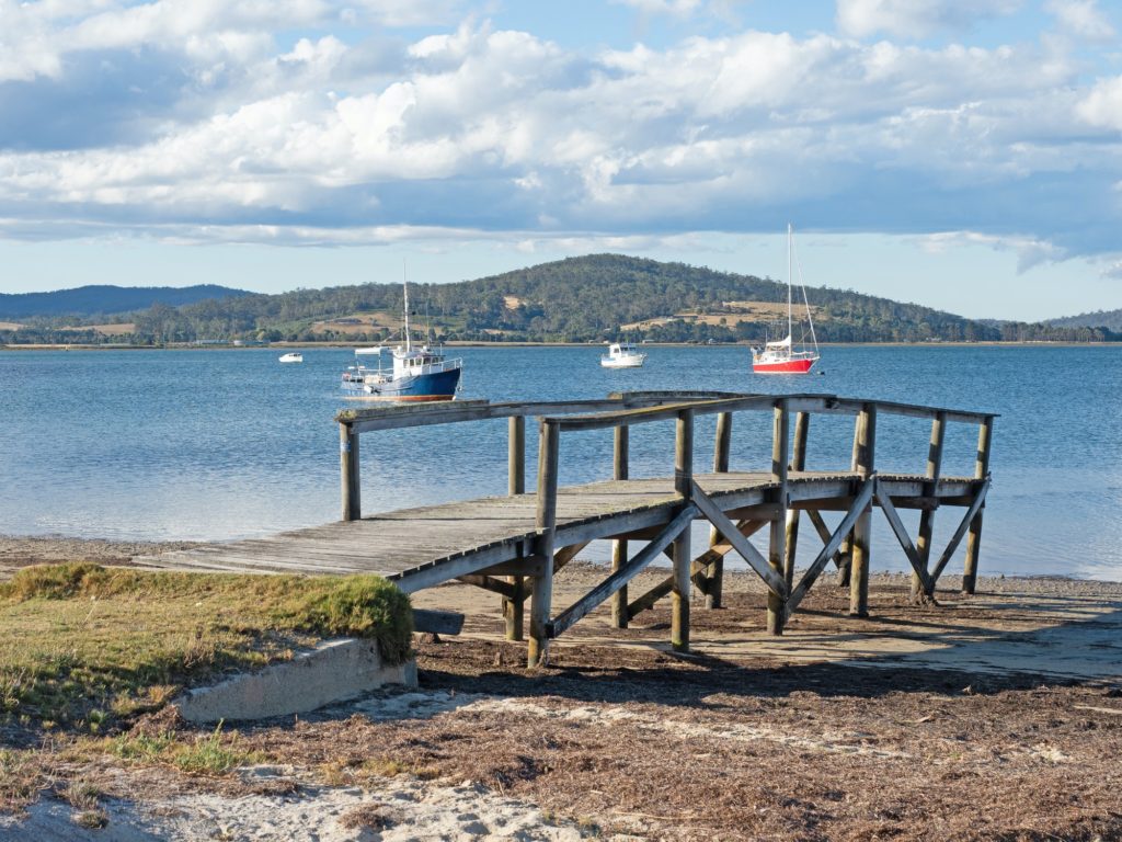 Jetty at St Helens, Tasmania