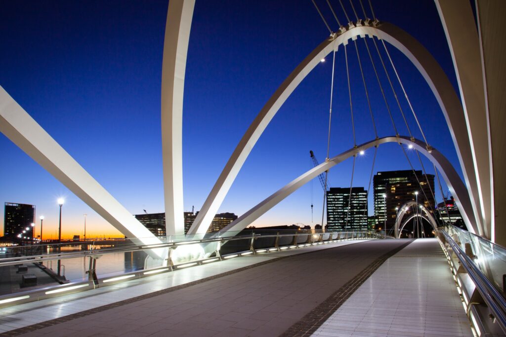 Seafarers Bridge in Melbourne